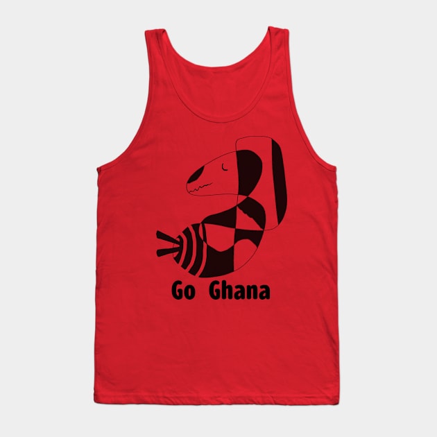 GO GHANA Tank Top by abagold